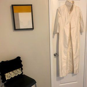 Ultra-Chic Wedding Jacket and Slip Dress in Parisian Silk